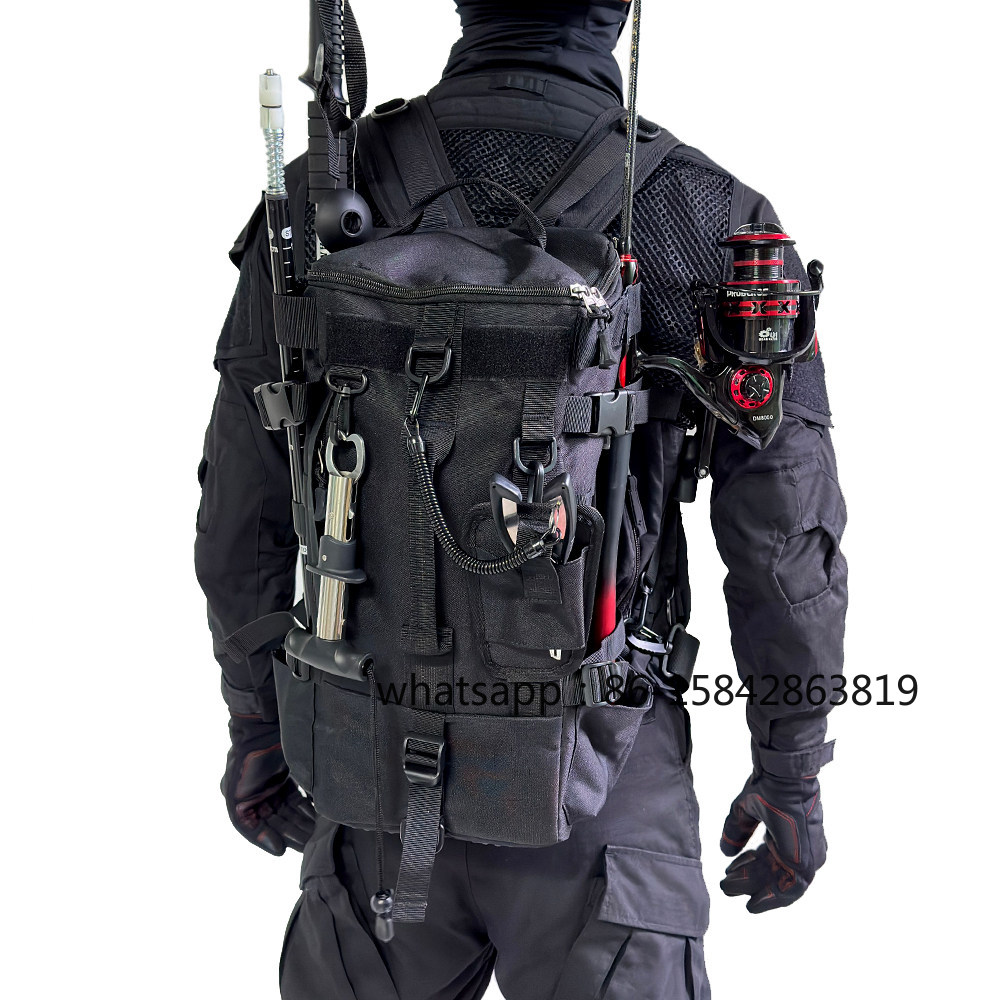 Fishing Backpack - Bolsa de Pesca, Novo Modelo, Impermeável,