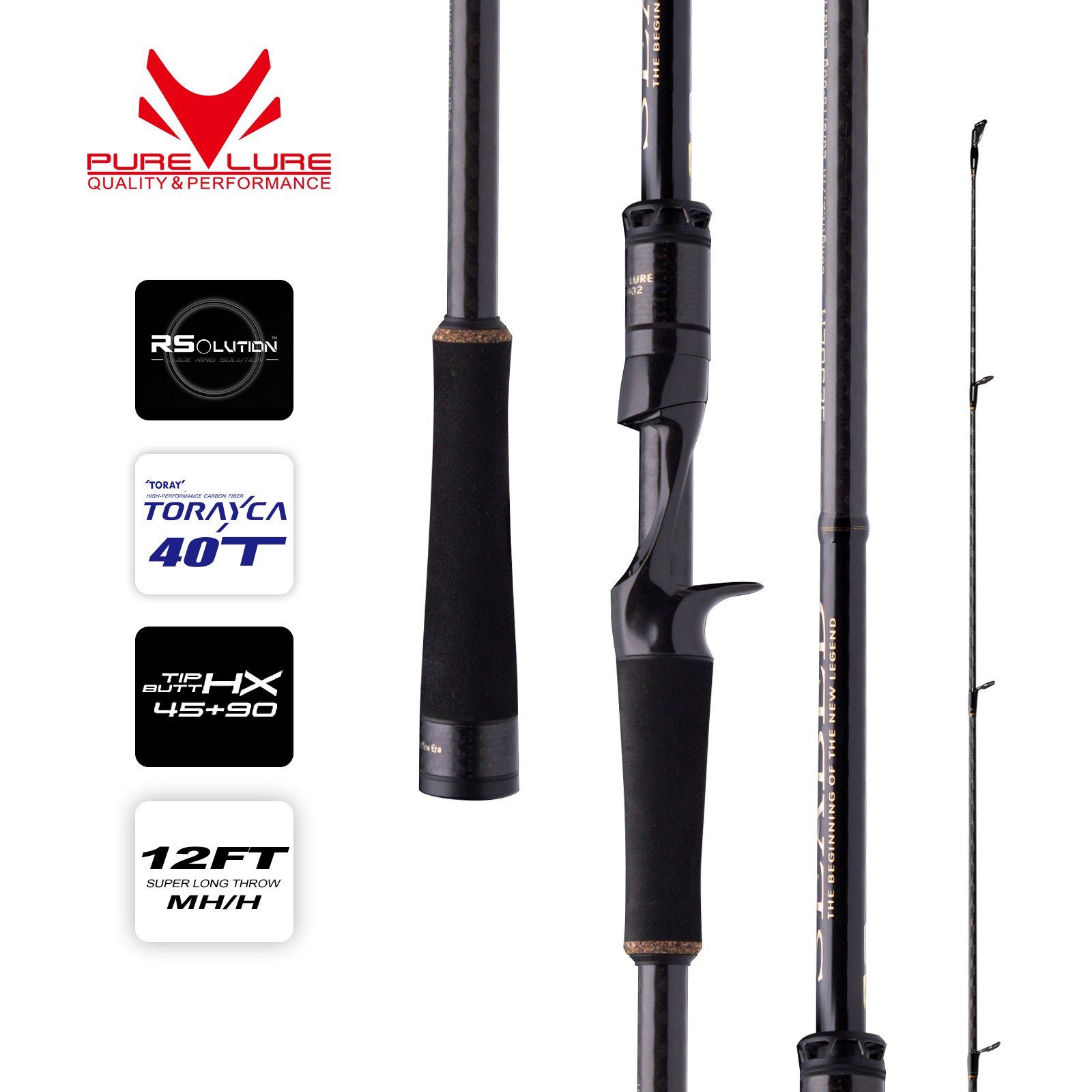 Kastking Reel Zephyr - Purelure seabe 12ft 3.0m 3.3m 3.6m