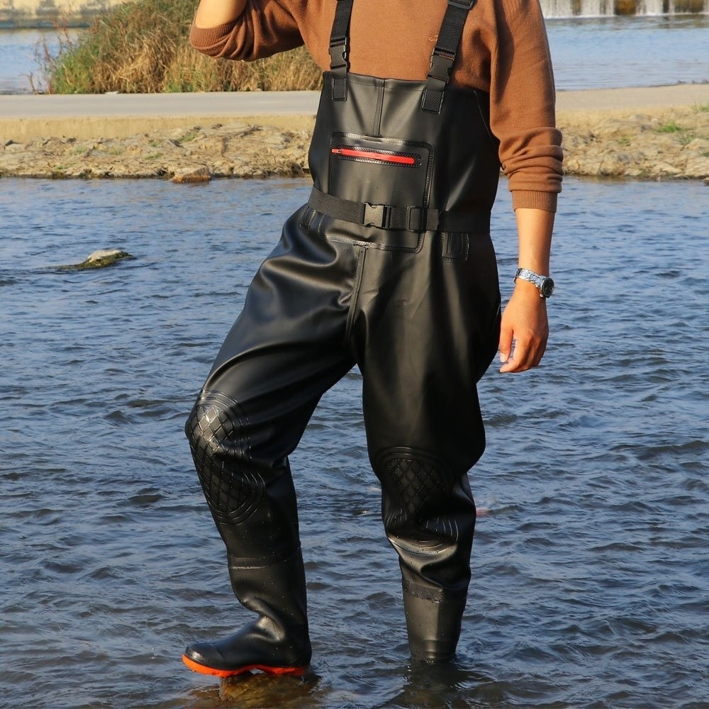 Macacão de Pesca em PVC com Jo - Fishing Waders avaliação e preço