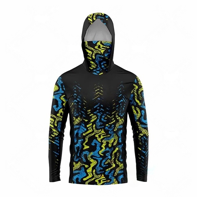 Roupa de pesca MALFC para home - Fishing Shirt Uv Protection avaliação e preço